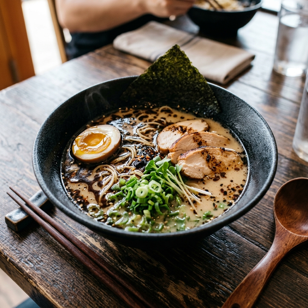 Black Garlic Tonkotsu Ramen